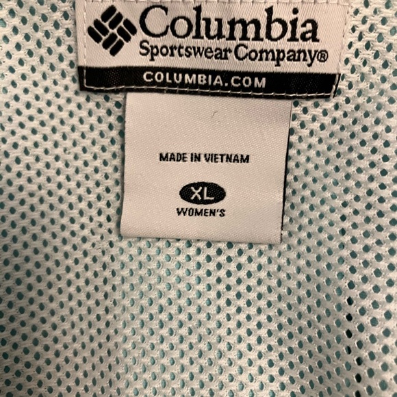 COLUMBIA Women's Bahama Long Sleeve Vented Fishing Shirt UPF 30+ sz XL $54 - Picture 12 of 13